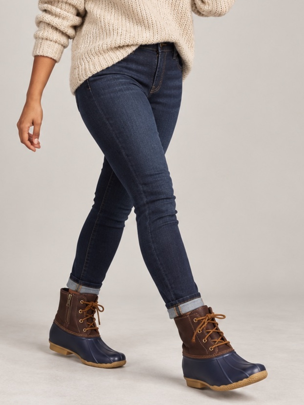 Sperry Topsider Saltwater Duck Boots. Size 8.5
